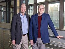Ed Stone, MD, and Val Sheffield, PhD