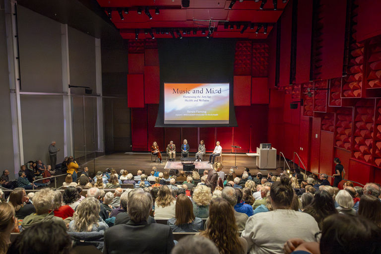 Renee Fleming panel audience